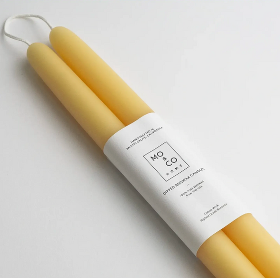 Premium Beeswax Dipped Candles