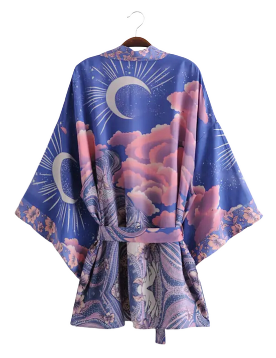 Blue Moon Kimono